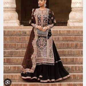 Elegant Floral Embroidered Dress